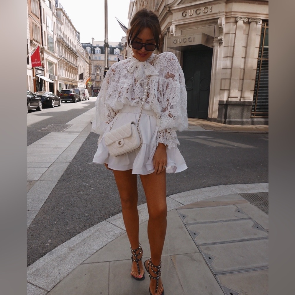 In The Style “Lorna Luxe” Frill Skirt